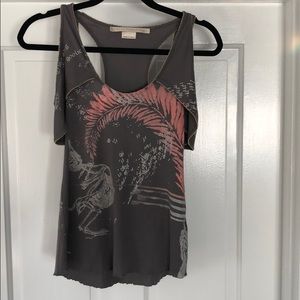 Stella McCartney tank with shoulder cut outs